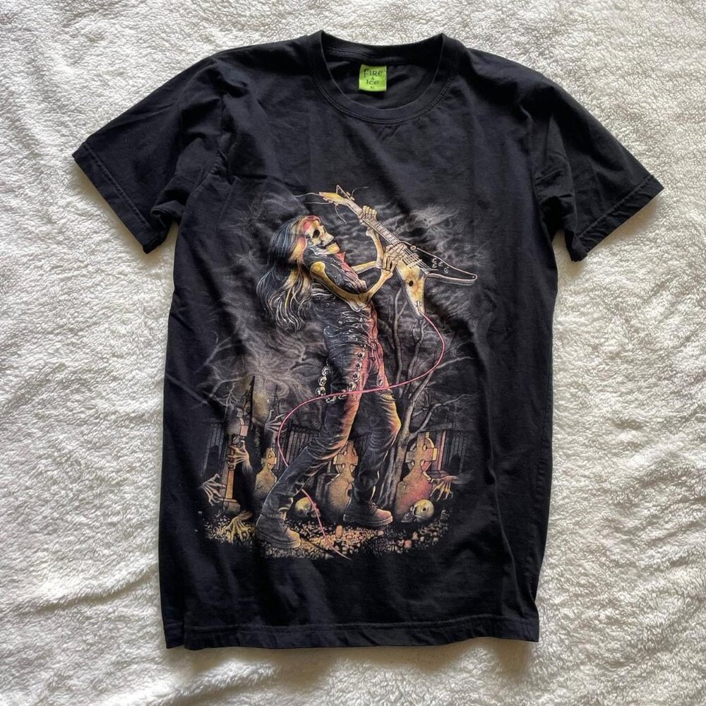 Gothic Fantasy Skull Tee